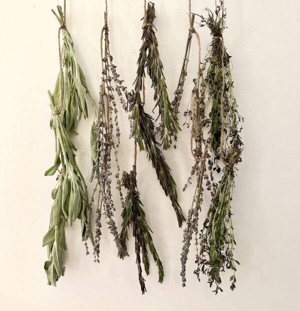 lavender herb wall hanging