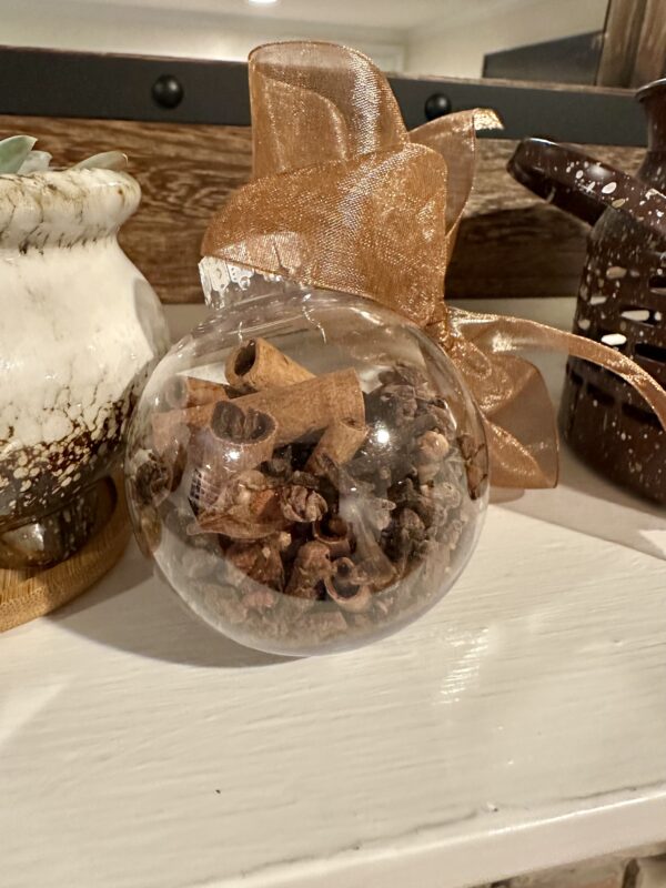 cinnamon and spice ornament