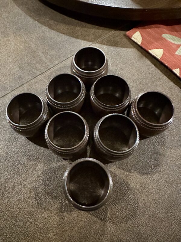 bronze napkin holder rings