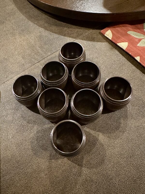 bronze napkin holder rings