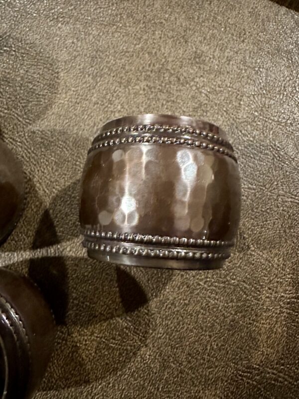 bronze napkin holder rings