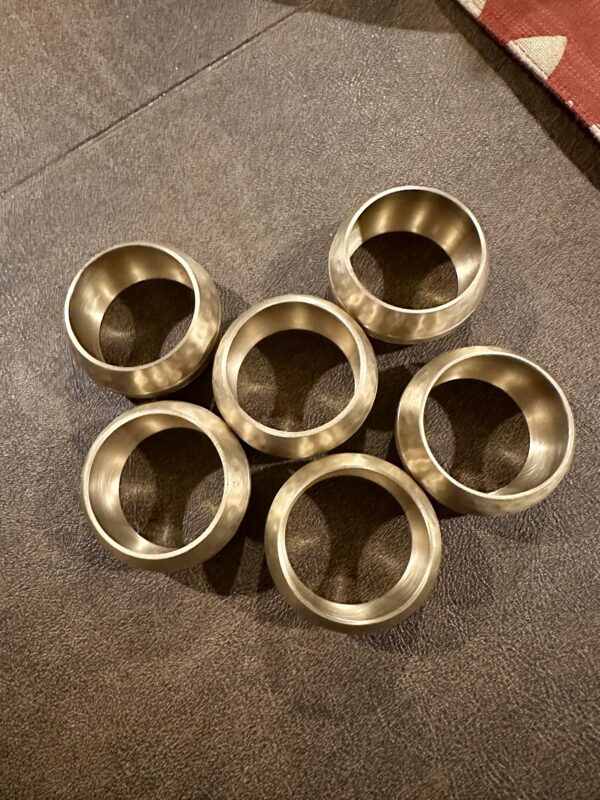 gold napkin holder rings