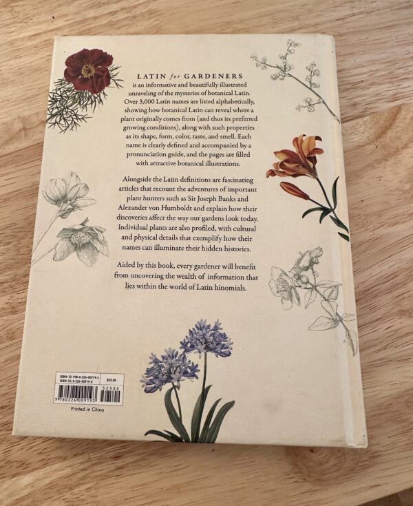 latin for gardeners book