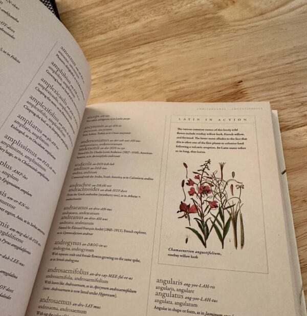 latin for gardeners book