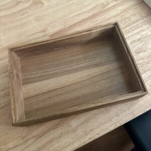 wood drawer organizer tray